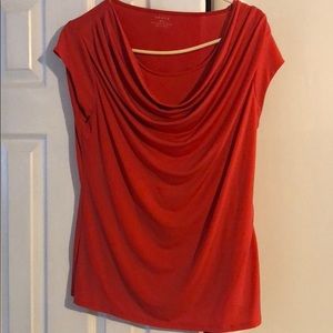 Scoop neck top